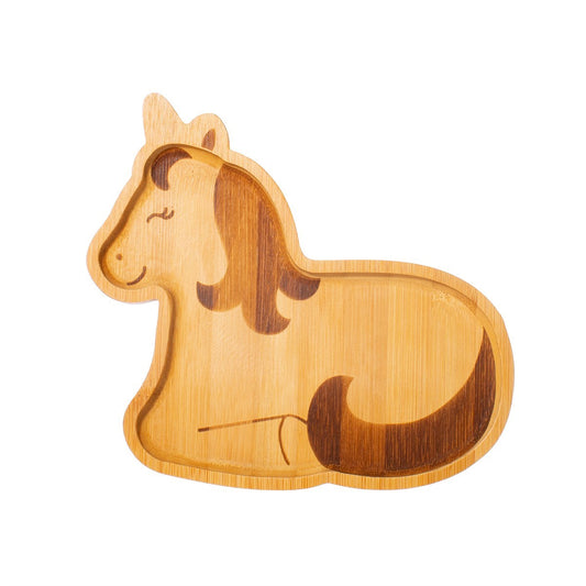 Bamboo Unicorn Plate