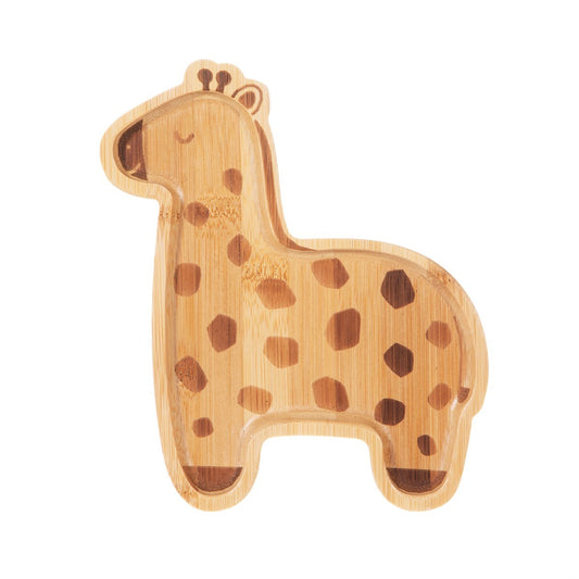 Gigi Giraffe Bamboo Plate