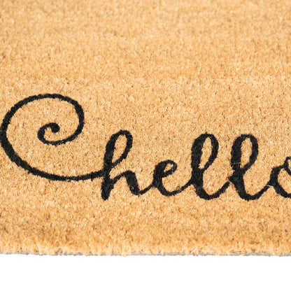 Coir Doormat Hello 40x60cm