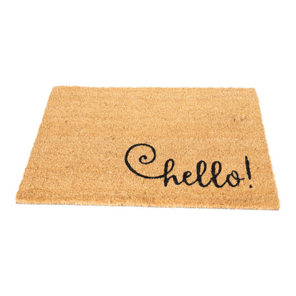 Coir Doormat Hello 40x60cm