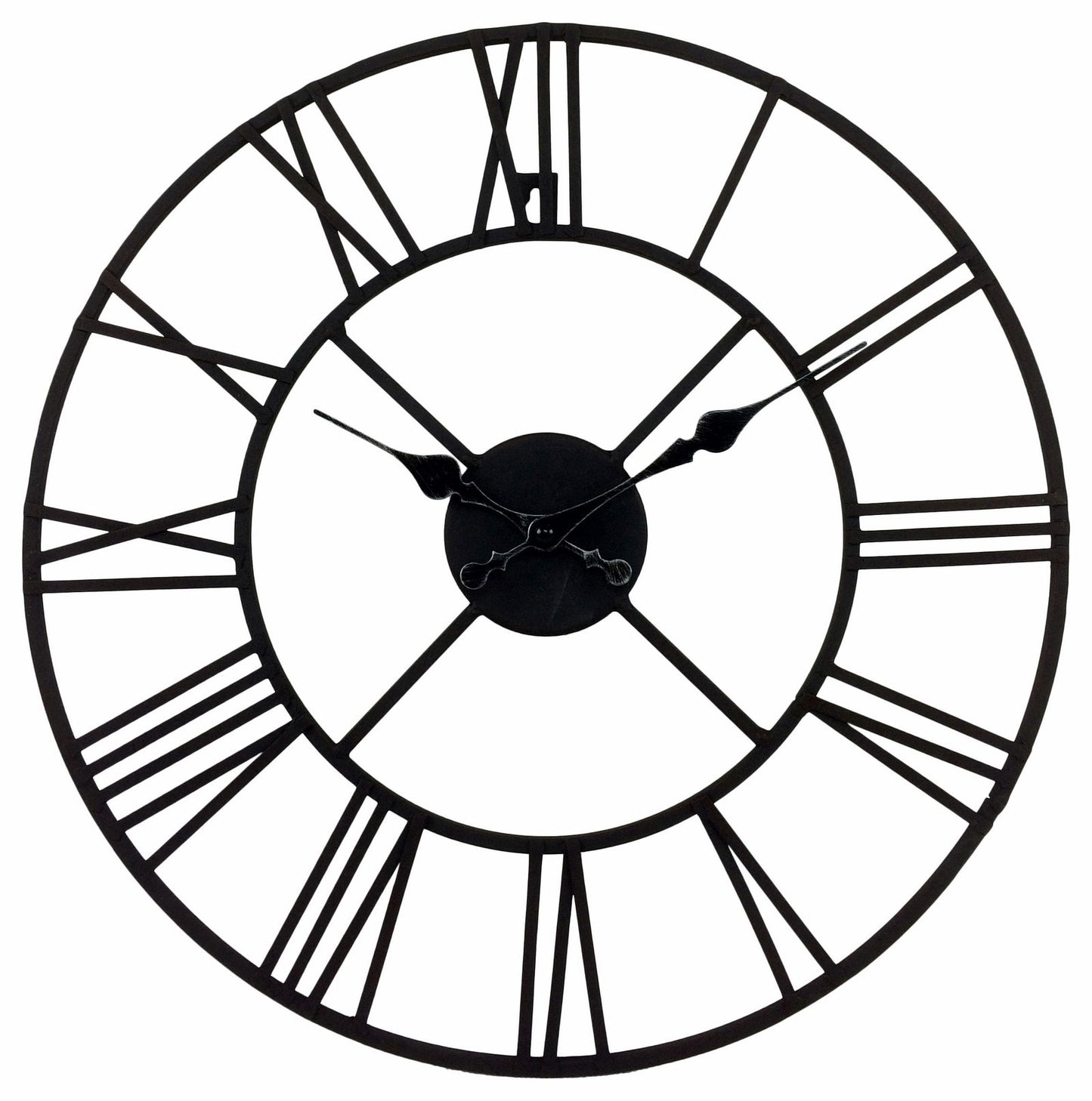 Metal Clock, Roman Numeral 40cm