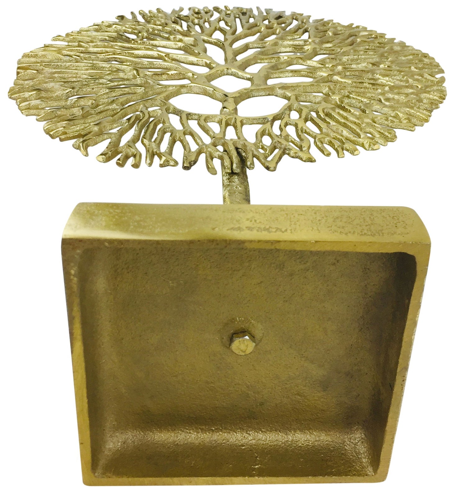 Gold Coral Sculpture