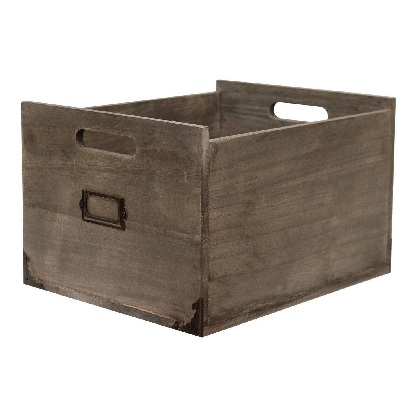 Wooden Office Storage Box, 26x32x20cm.