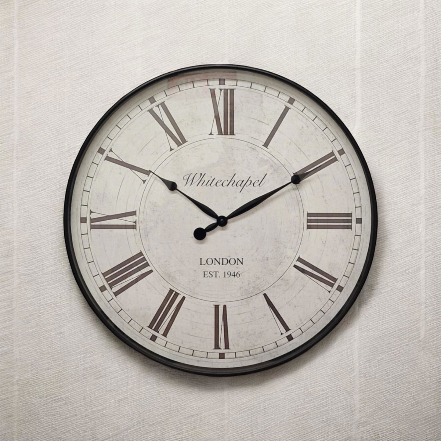 Roman Numerals Antique Style Wall Clock 50cm