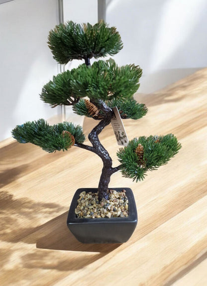 Bonsai Tree Decoration Fir Tree 37cm