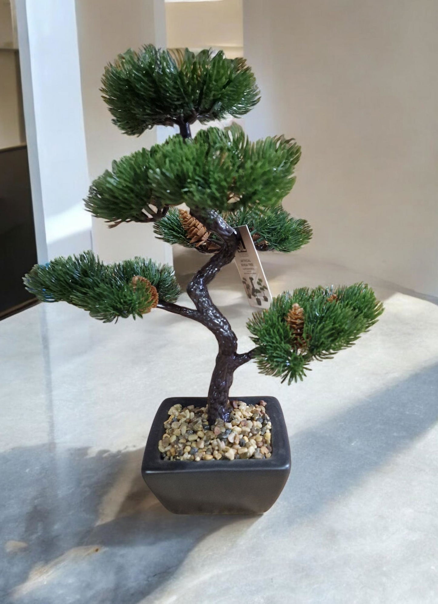 Bonsai Tree Decoration Fir Tree 37cm