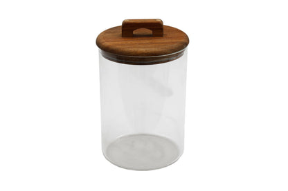 Glass Storage Jar with Acacia Lid 1.6L