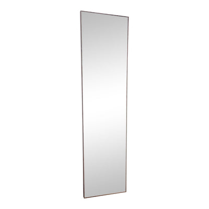 Grey Wood Wall Mirror 121cm