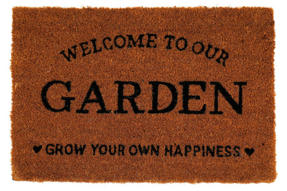 Grow Your Own Happiness Potting Shed Doormat