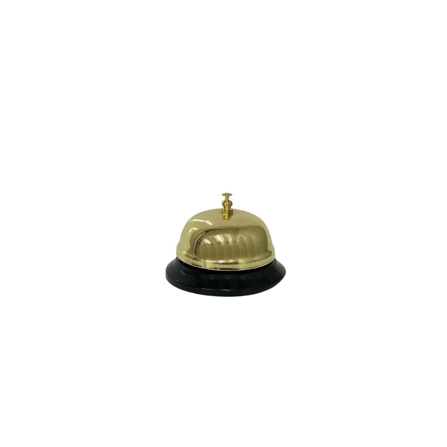 Black Desk Service Bell 8.3cm