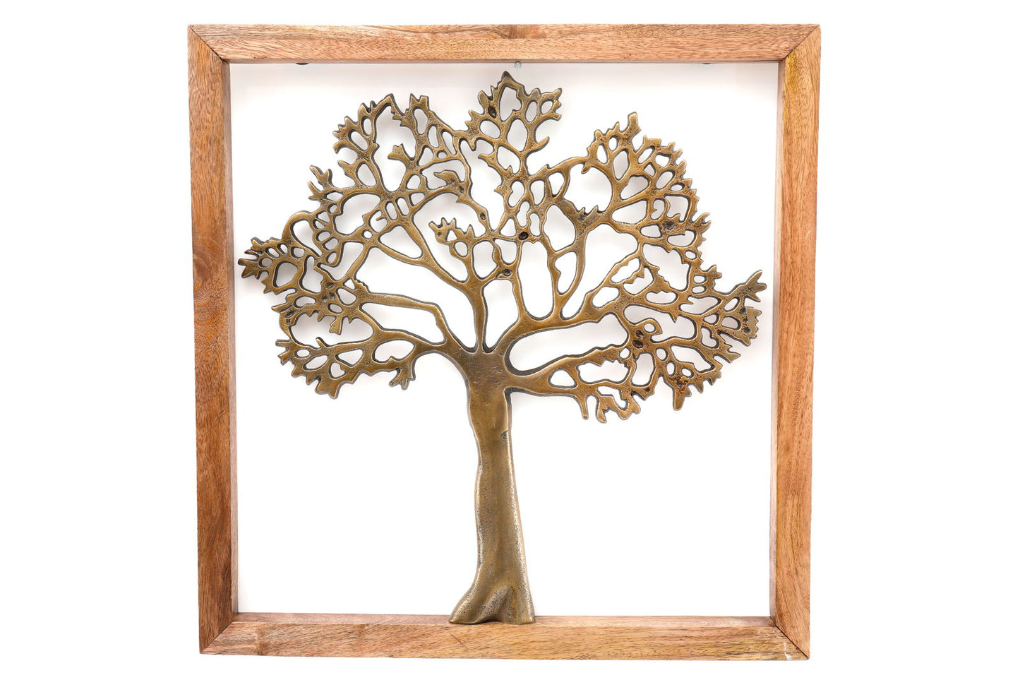 Gold Tree Of Life In Wooden Frame