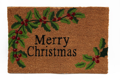 Holly Berries Doormat