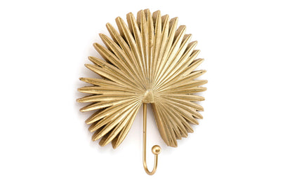 Gold Fan Wall Hook 19cm